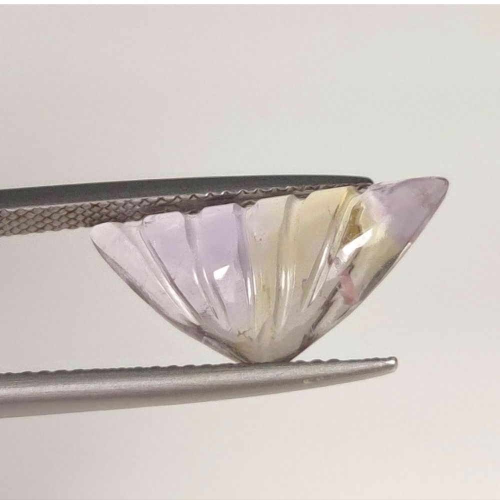 5.10 Ct Natural Bicolor Ametrine Fancy Carving